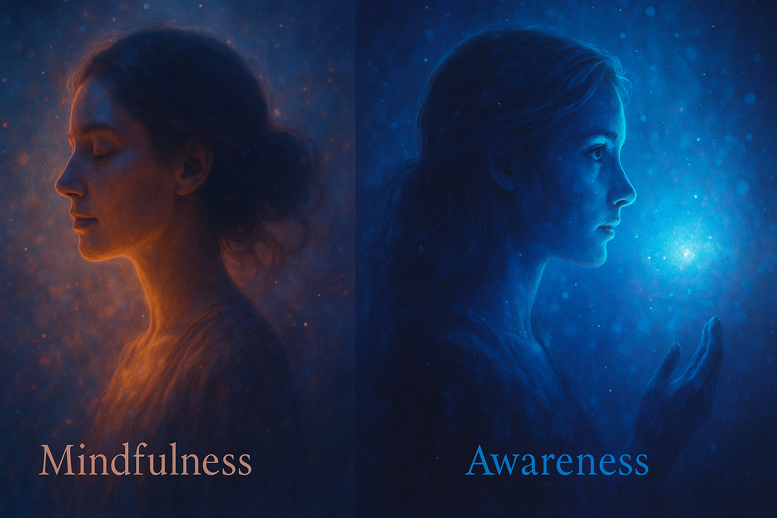Mindfulness versus awareness — another word for mindfulness