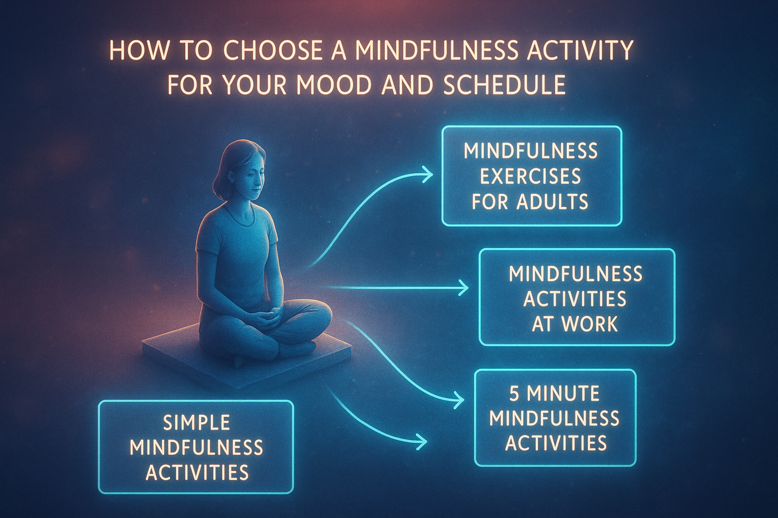 How to choose a mindfulness activity for your mood and schedule — mindfulness activities for adults
