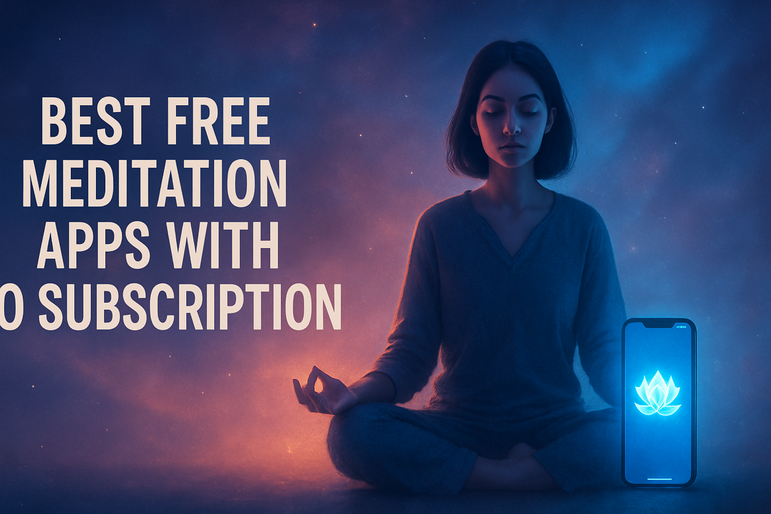 Best free meditation apps with no subscription compared — free meditation apps no subscription