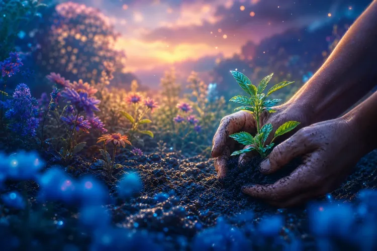 Meditation while gardening: how to do it
